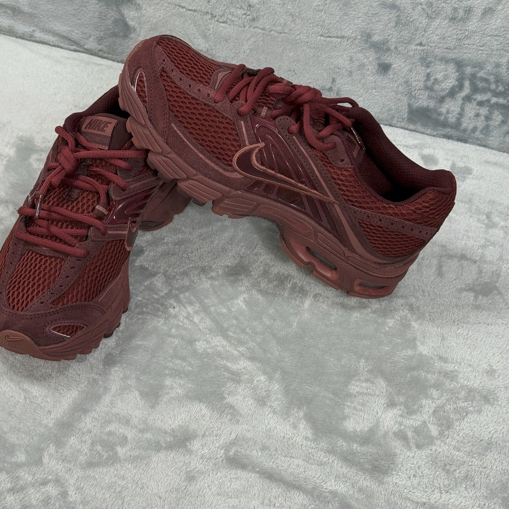 Nike Air Max Moto 2K Burgundy Mesh Athletic Running Shoes Women